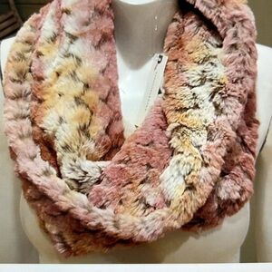 Anthropology Remi pho fur stole scarf